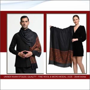 Unisex Fine Wool Kaani Stoles