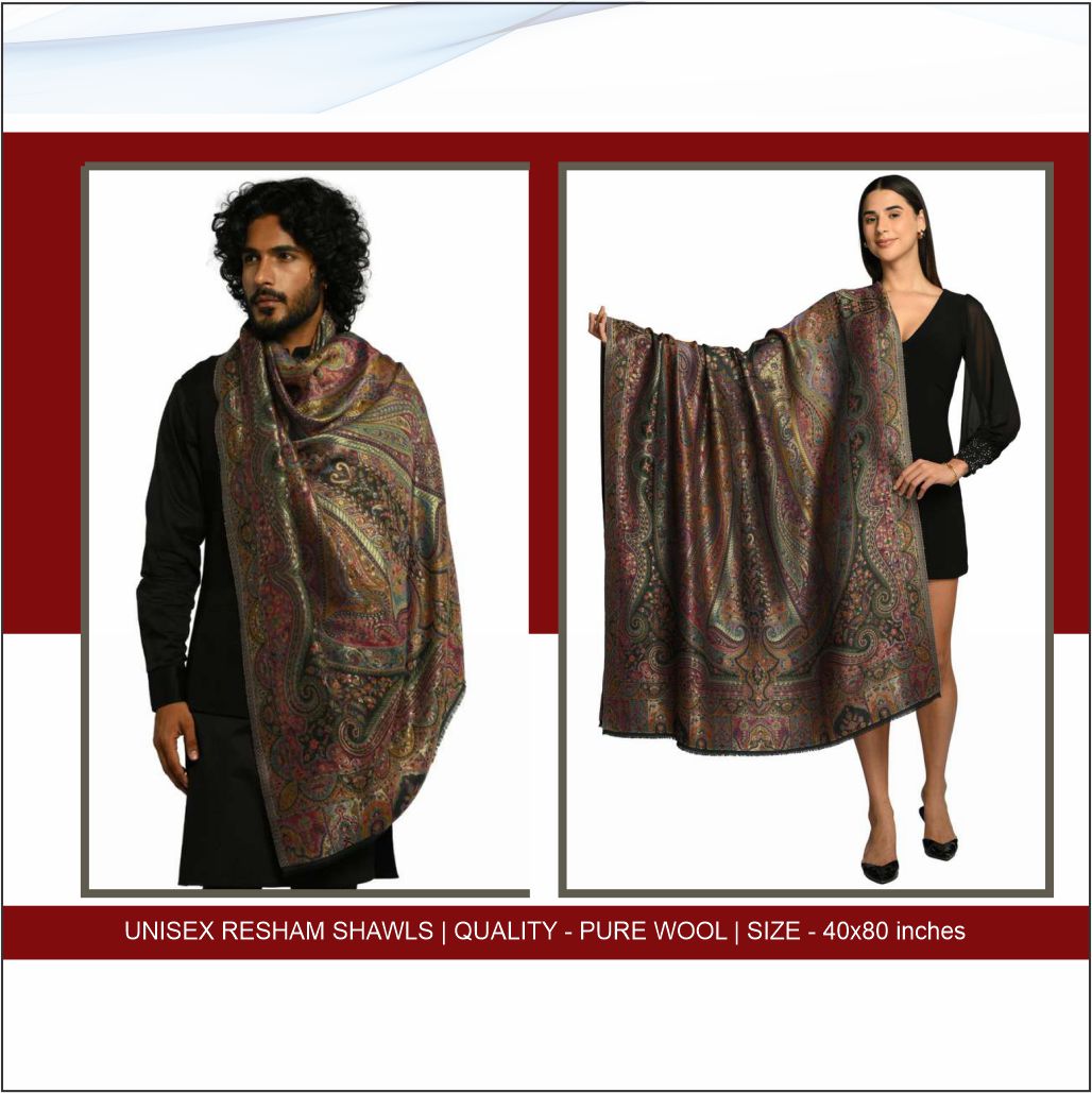 Unisex Resham Shawls - Image 3