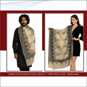 Unisex Pure Wool Kaani Stoles