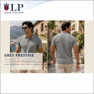 Louis Philipppe Grey Prestige Tshirt